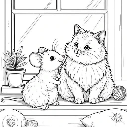 Creative coloring pages