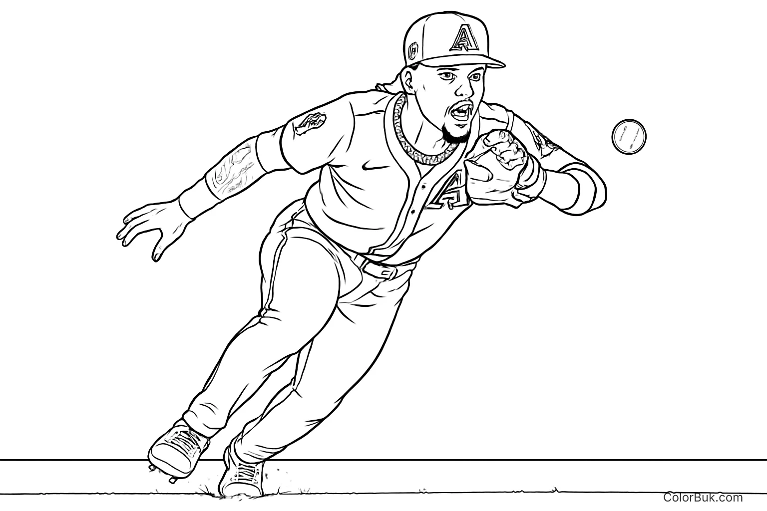 Printable Landscape Coloring Page – Fun and Creative Art Landscape coloring page featuring detailed scenery for creative coloring