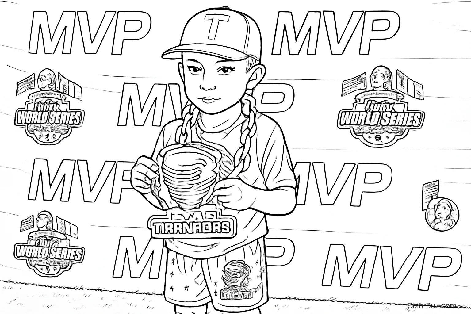 Art Therapy Intricate landscape coloring page featuring mountains and trees for easy printing.